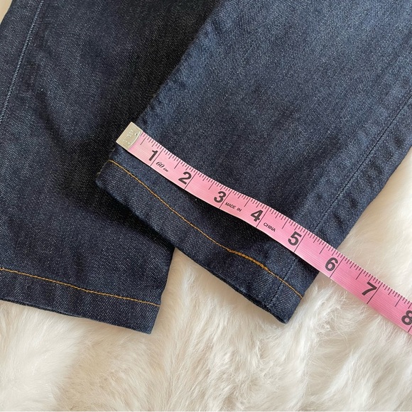 Hudson Dark Wash Colin Flap Skinny Jeans - Picture 9 of 15